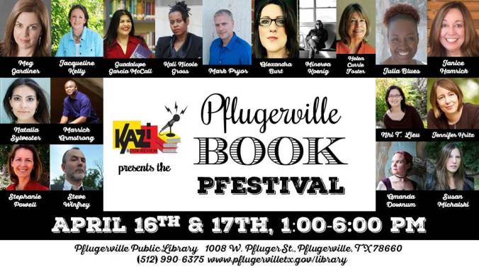 Pflugerville Book Pfestival April 16 and 17